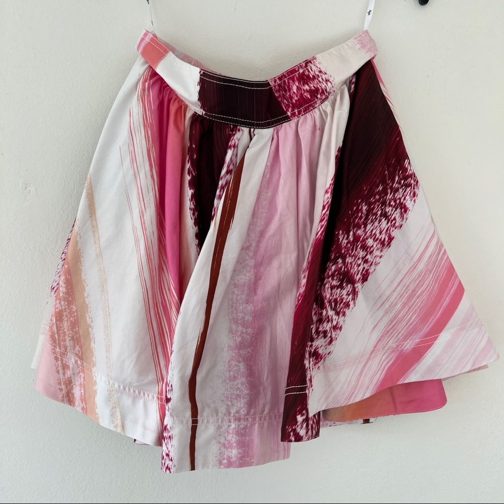 AJE Kasbah Mini Flippy Skirt Sunset Stripe - SIZE 10 RRP $295 - NWT - Picture 3 of 6